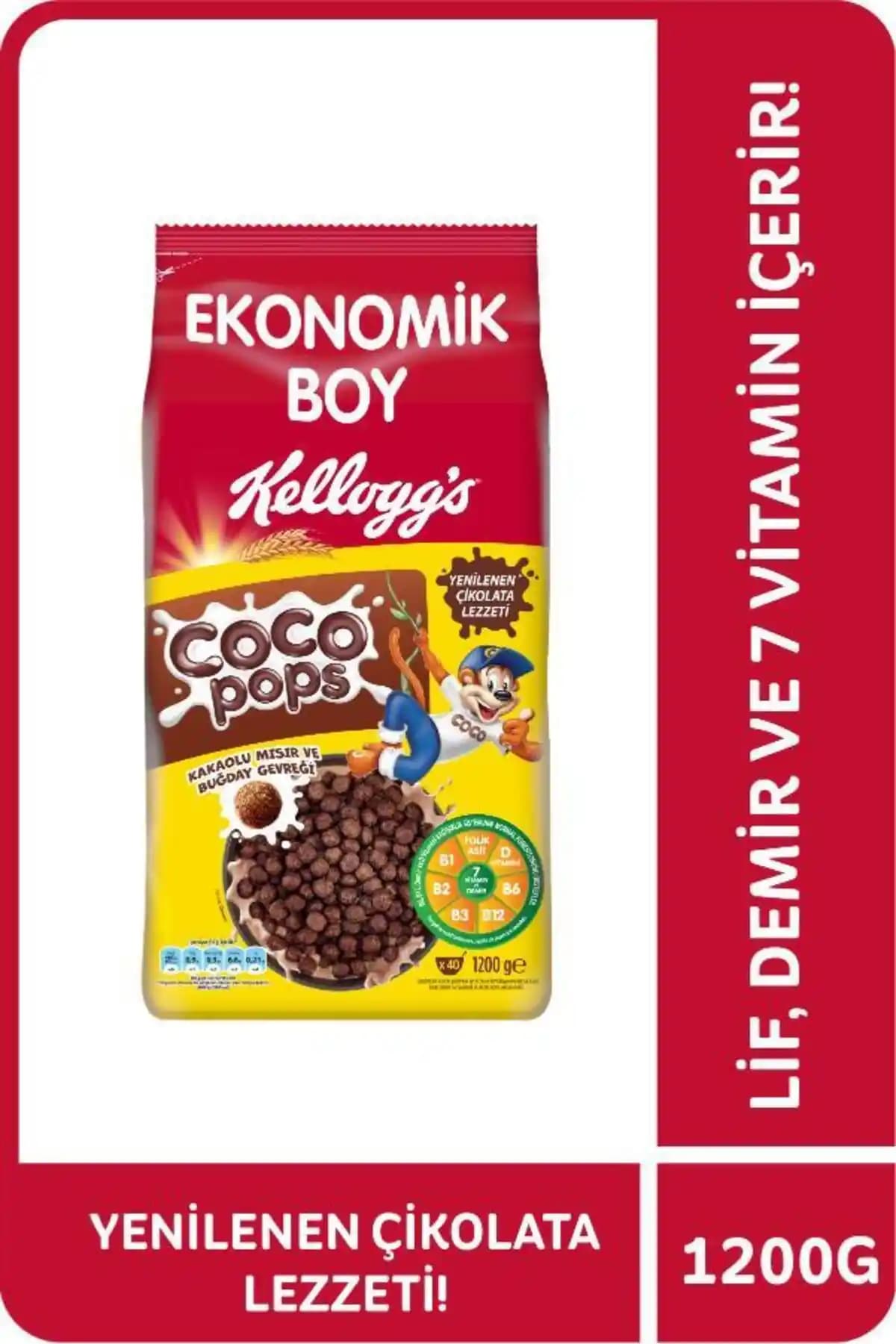 Kellogg's Coco Pops Çikolatalı Gevrek: Sağlıklı ve Lezzetli Kahvaltı Alternatifi