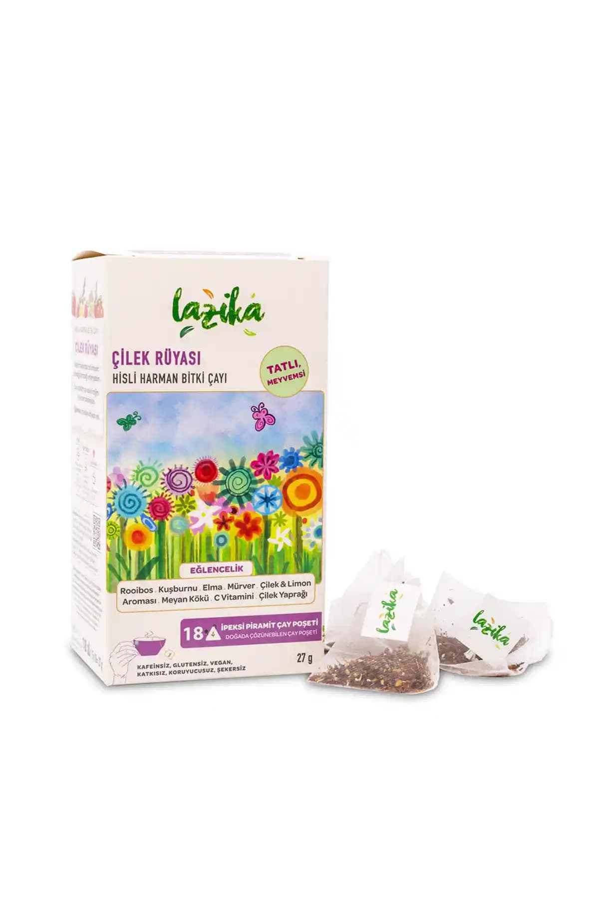 Lazika Çilek Rüyası Bitki Çayı: Doğal ve Lezzetli Sağlıklı İçecek Alternatifi