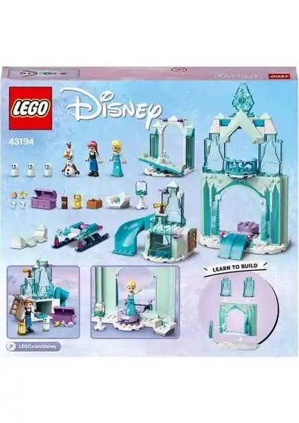 LEGO Disney Anna ve Elsa Karlar Ülkesi Harikalar Diyarı Yapı Seti Çocuklar İçin Eğlenceli ve Öğretici Oyun Deneyimi