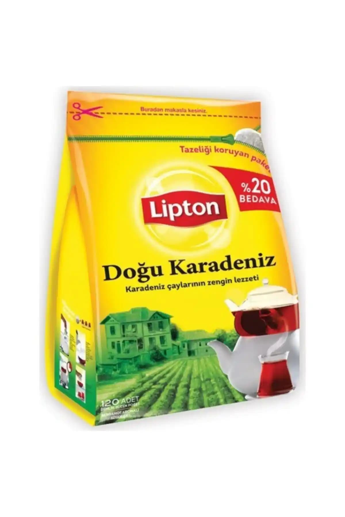 Lipton Doğu Karadeniz Demlik Poşetleri: Aromalı ve Pratik Türk Çay Seçeneği