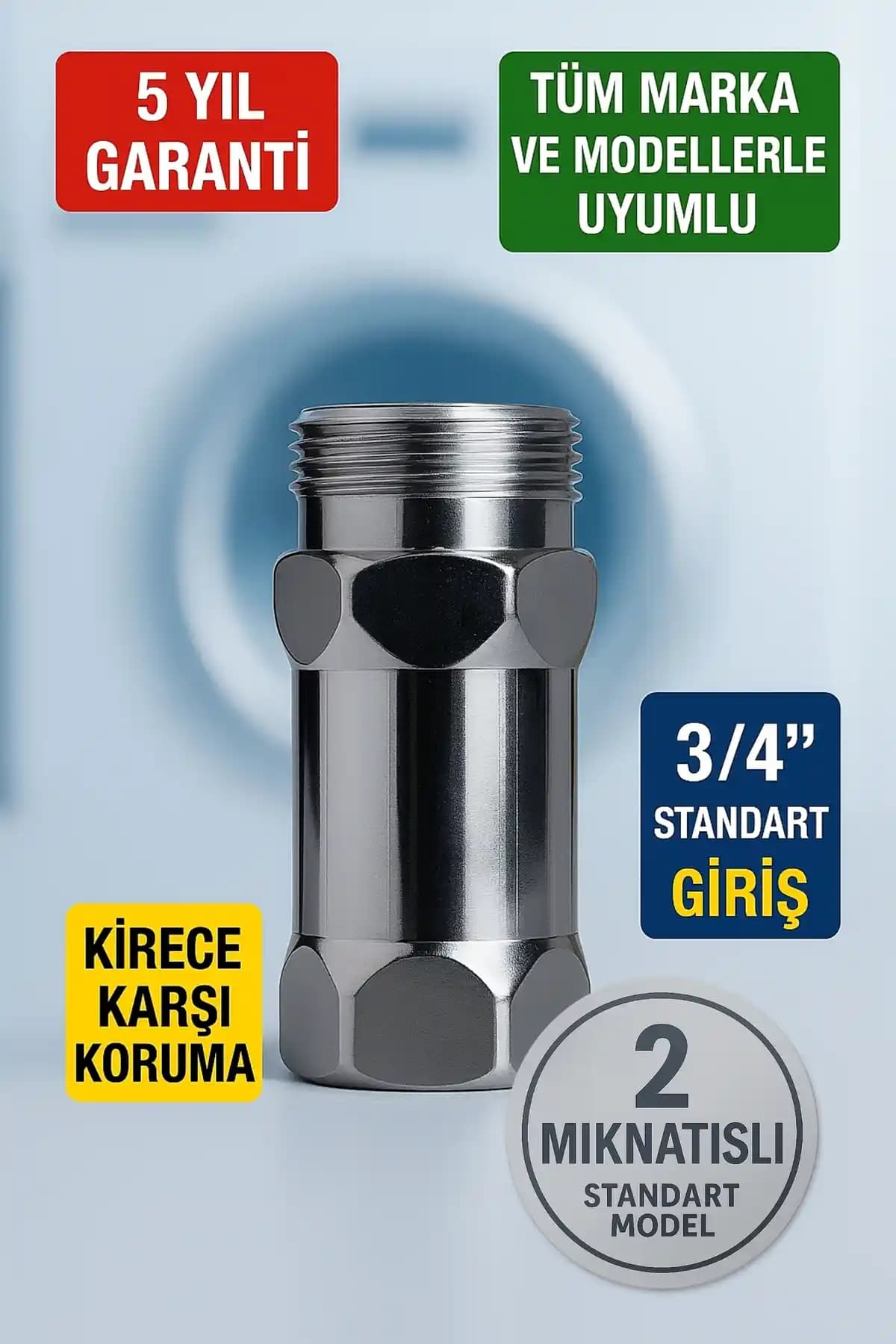 Mak & Blocker Manyetik Kireç Önleyici Eco: Çevre Dostu ve Etkili Su Koruma Çözümü