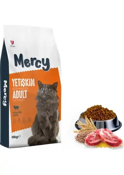 Mercy Kuzu Etli Yetişkin Kedi Maması: Sağlıklı ve Lezzetli Bir Seçenek