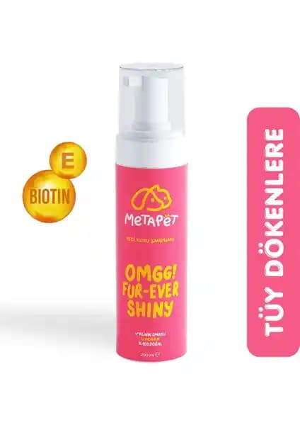 Metapet Tüy Dökülen Kedilere Özel Kuru Bakım Şampuanı Doğal İçeriklerle Tüy Sağlığını Destekler