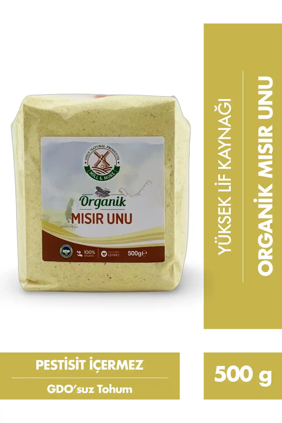 Mill & More Organik Mısır Unu: Doğallık ve Kaliteyle Sağlıklı Tarifler İçin Ideal Seçenek