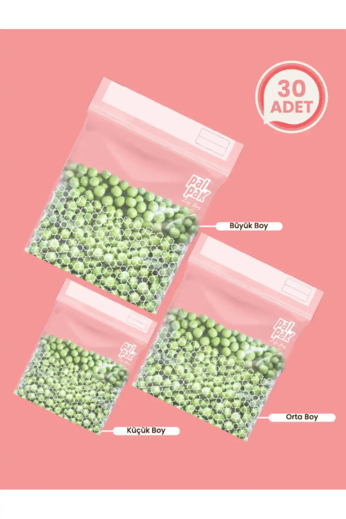 PALPAK Zipbag Çok Amaçlı Dayanıklı Saklama Poşetleri Farklı Boyutlarda ve Kullanım Alanlarıyla