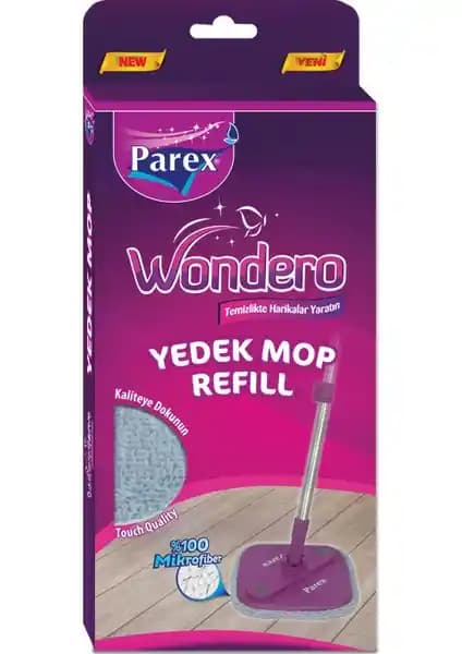 Parex Wondero Yedek Mop: Pratik ve Estetik Temizlik Çözümü
