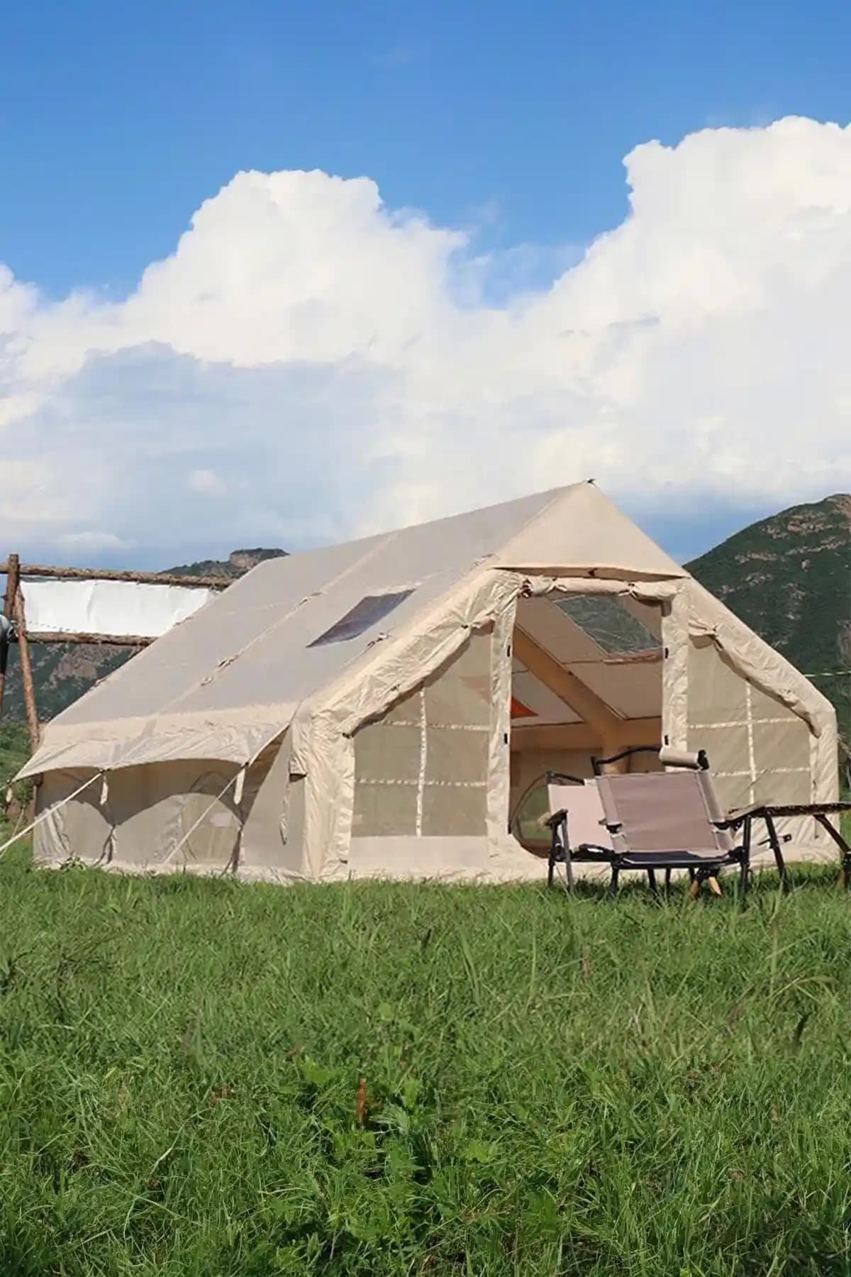 ROBO 12 Kişilik 4 Mevsim Şişme Kamp Çadırı İncelemesi ve Özellikleri