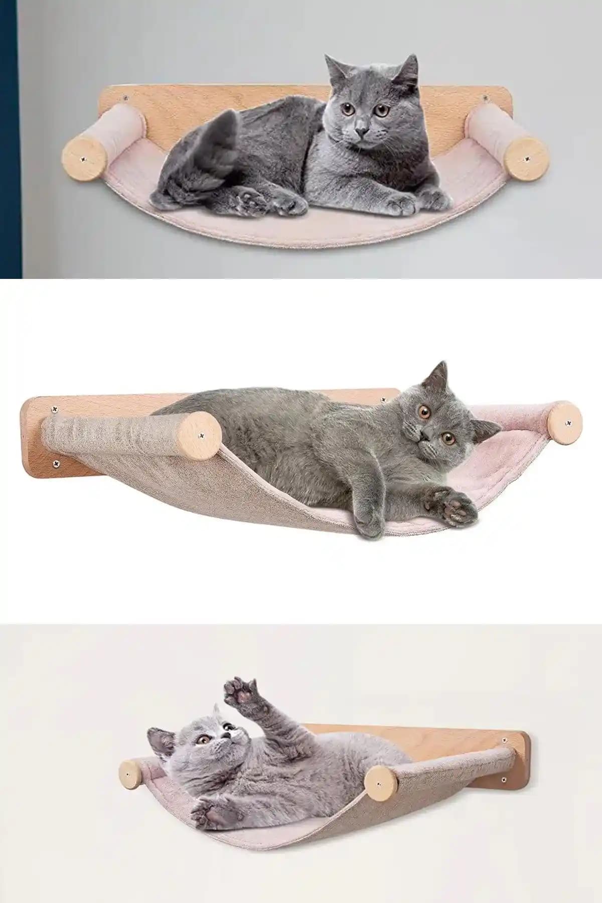 Sağlam ve Konforlu Duvara Monte Kedi Hamak Yatakları Ürün İncelemesi
