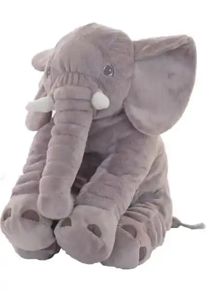 Sozzy Toys Uyku Arkadaşım Fil Gri: Güvenli ve Yumuşak Pelüş Uyku Arkadaşı Çocuklar İçin