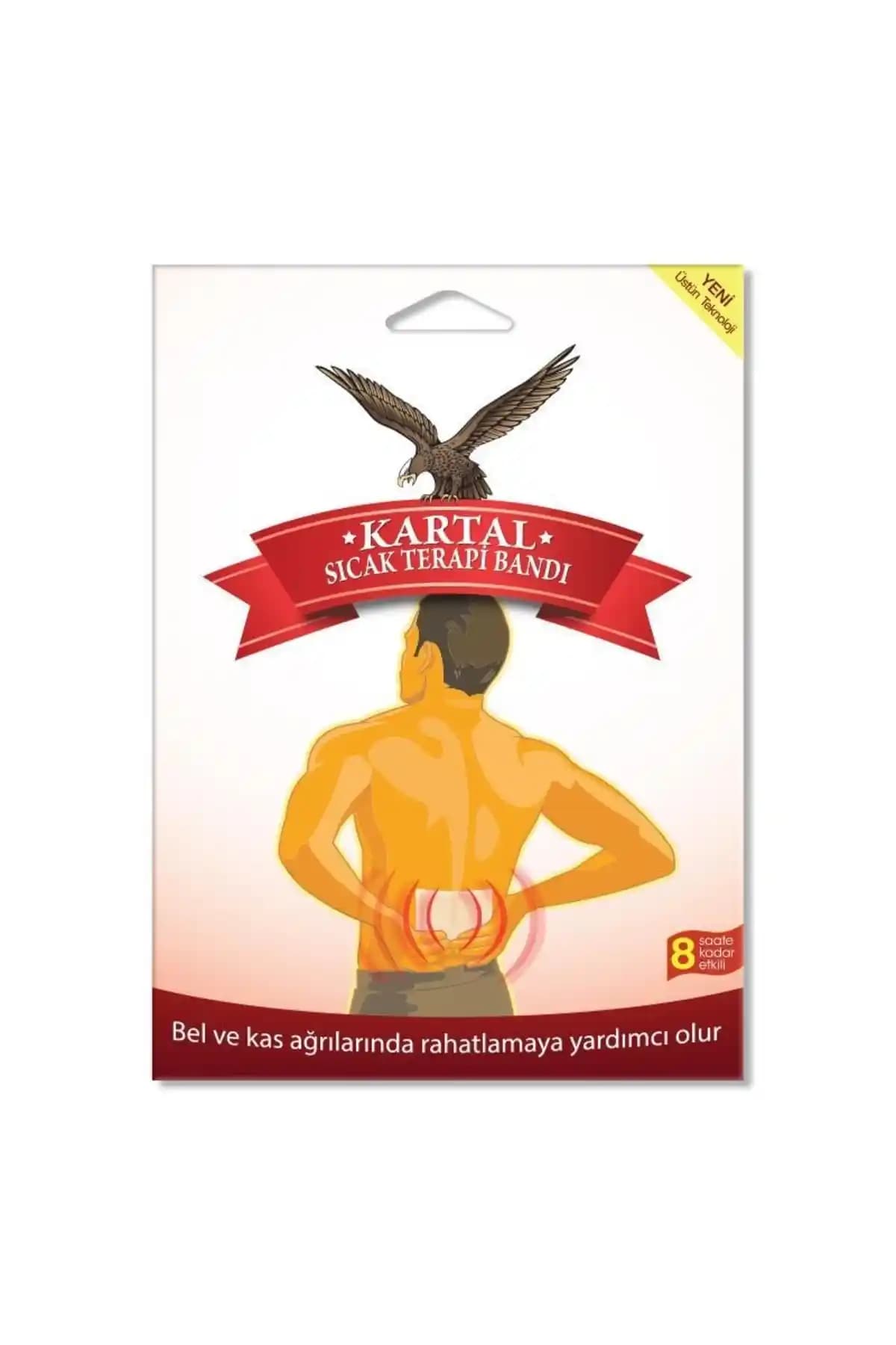 StopEver Kartal Ağrı Giderici Isıtıcı Bant: Kas Ağrılarını Hafifletmek İçin Etkili Çözüm