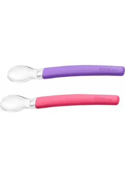 Wee Baby Mama Kaşığı 2 Li: Güvenli ve Ergonomik Bebekler İçin Pratik Yemek Kaşığı
