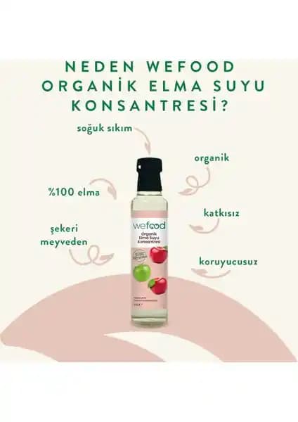Wefood Organik Elma Suyu Konsantresi İncelemesi Sağlıklı ve Doğal İçim Deneyimi