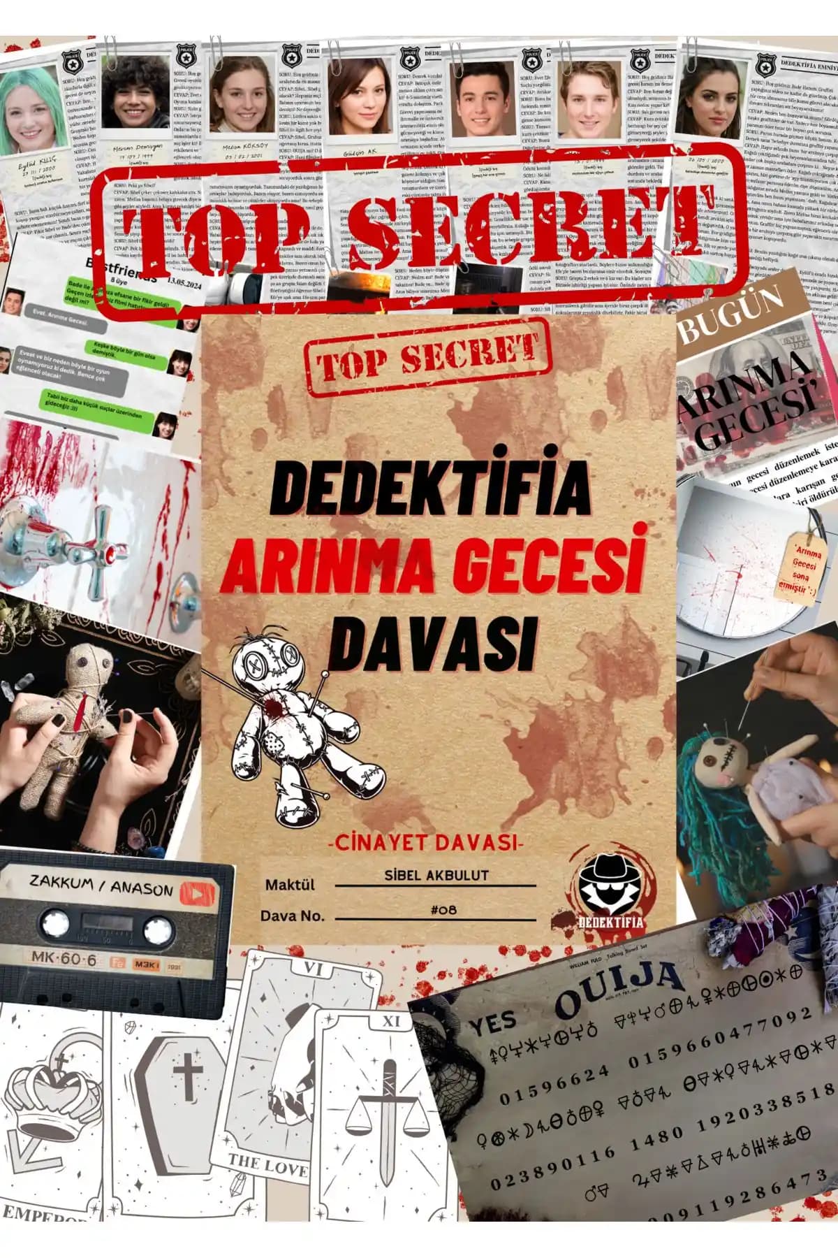 Dedektifia Arınma Gecesi Davası: Strateji ve Eğlence Sunan Dedektiflik Oyunu