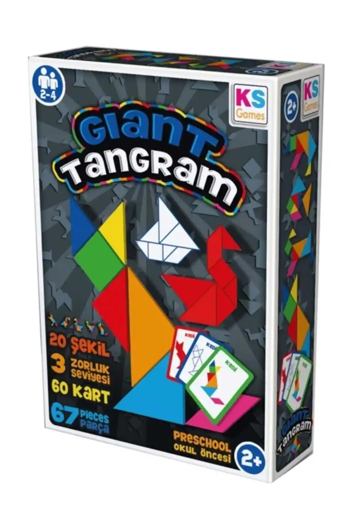 Ks Games Tangram Giant GT239: Eğlenceli ve Eğitici Zihin Geliştirme Oyunu
