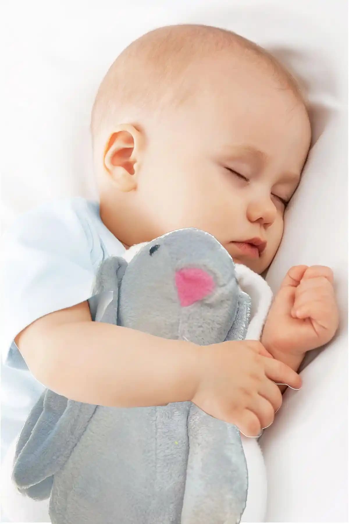 Solemia Oyun ve Uyku Arkadaşım Sevimli Uzun Kulak Bunny Peluş Tavşan