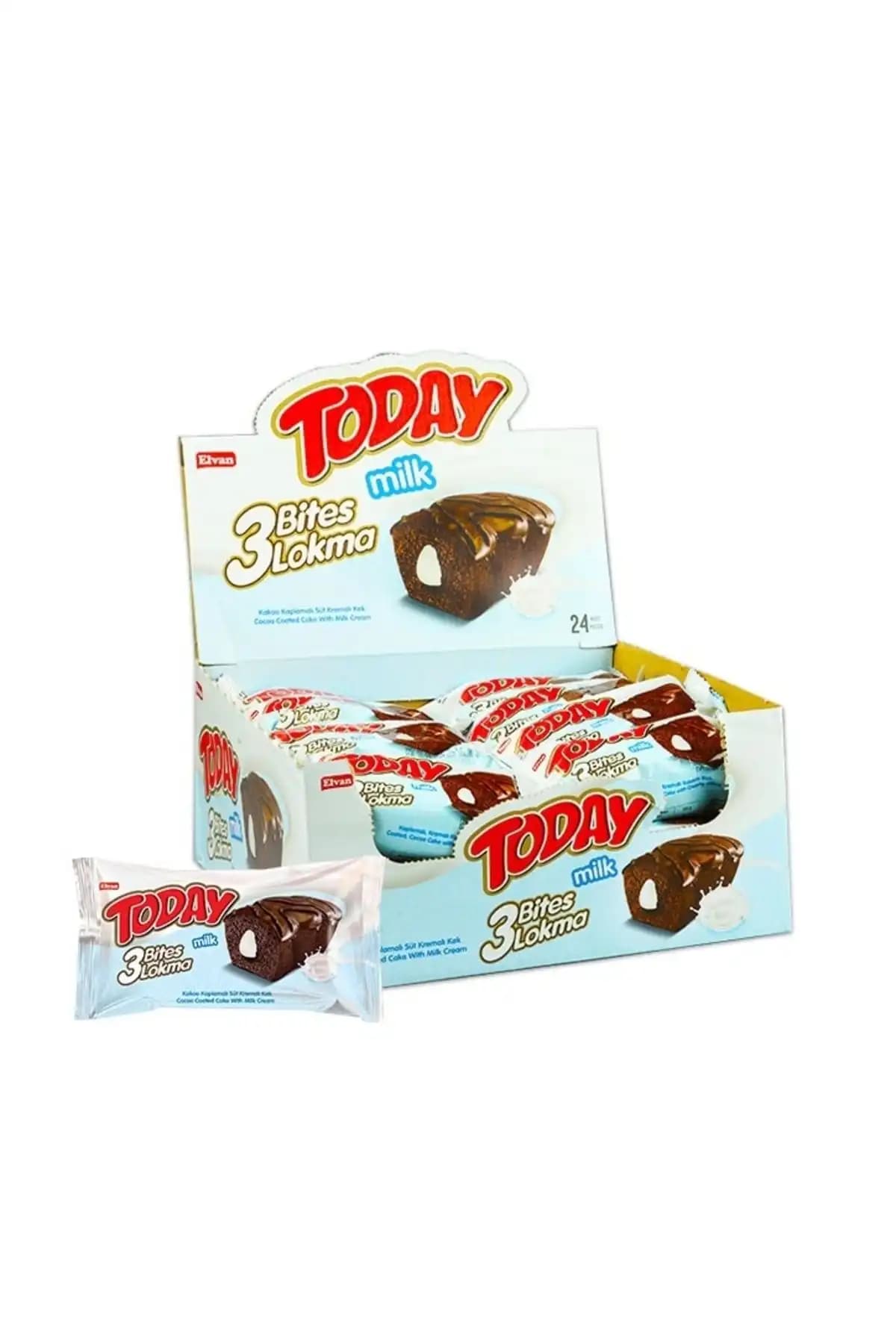 Elvan Today 3 Bites Sütlü Kek: Pratik ve Lezzetli Tatlı Seçeneği