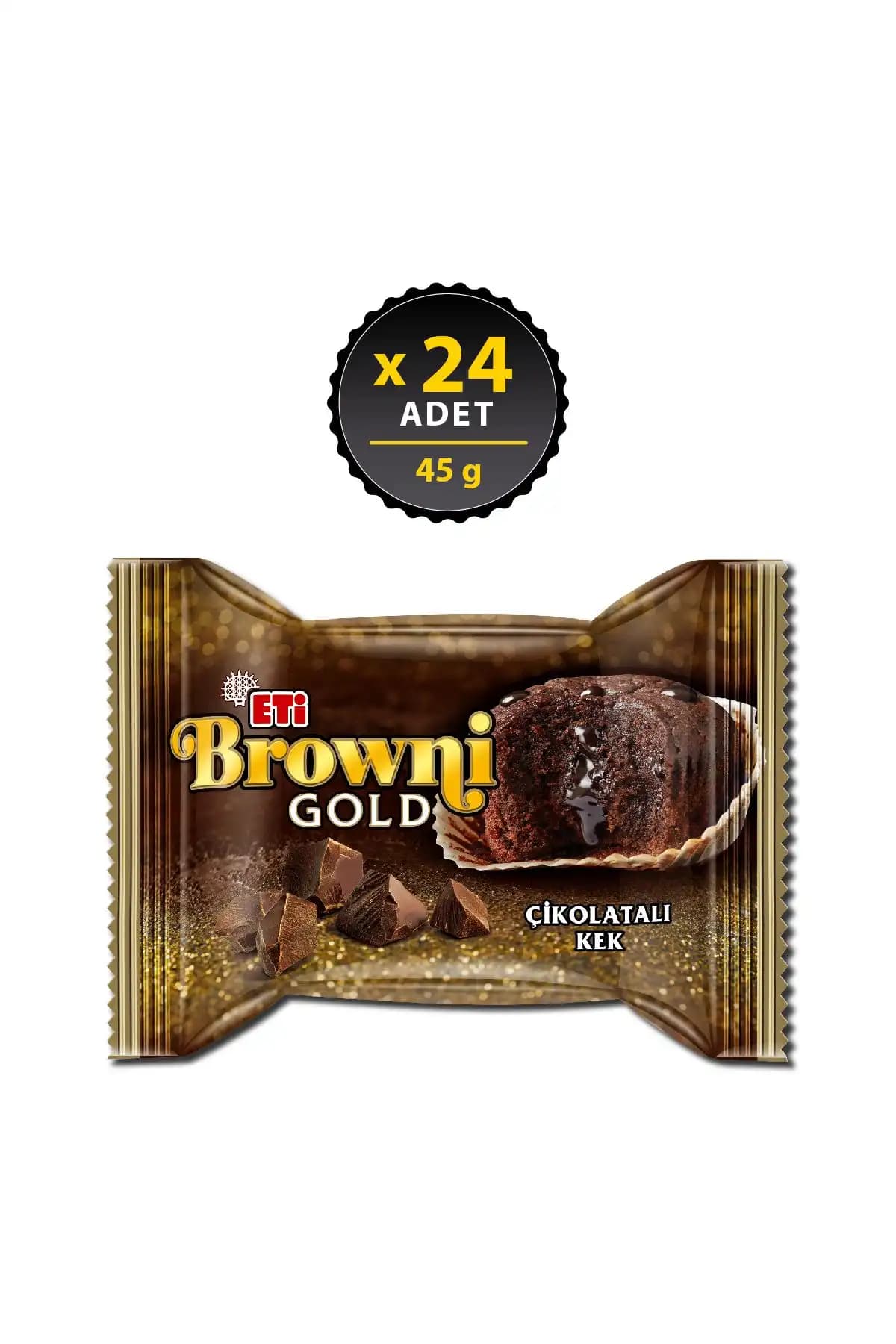 Eti Browni Gold Çikolatalı Kek: Yüksek Kalite ve Lezzet Standardlarına Sahip Tatlı Seçeneği