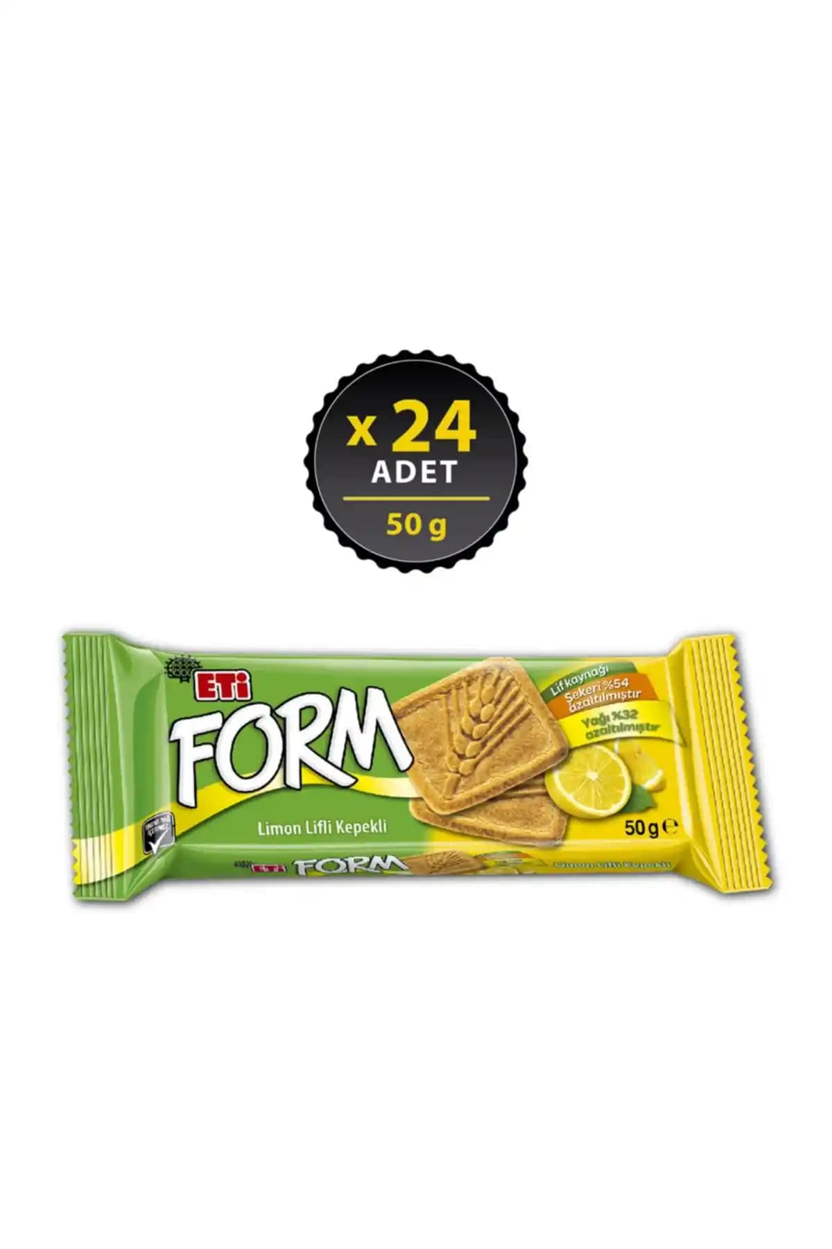 2025'te Formda Kalmanın Sırrı: Eti Form Limon Lifli Kepekli Bisküvi