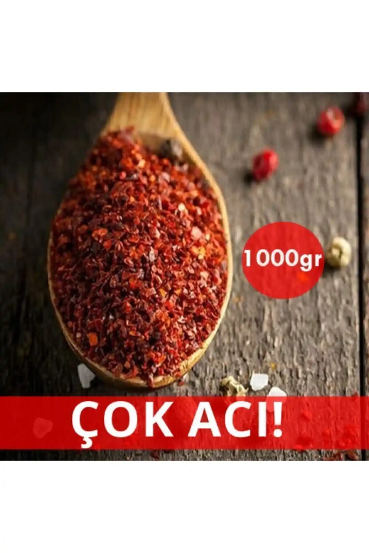 Gaziantep Yöresel Zehir Acı Pul Biber 1 Kg Doğal ve Lezzetli Baharat Seçeneği