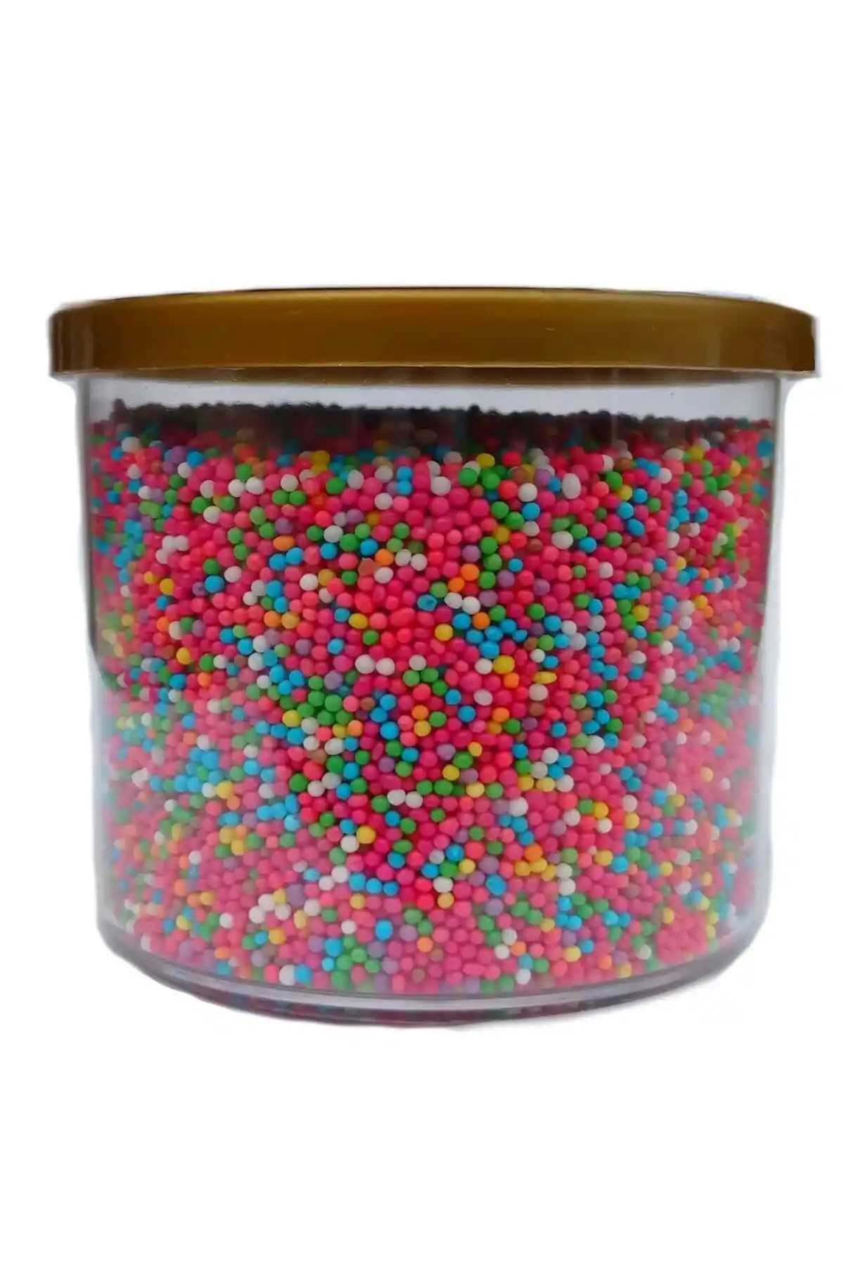 Pastaland Kaskas Şekeri Karışık Renkli ve Parlak Görünümüyle Dekoratif Tatlı Şekerleri