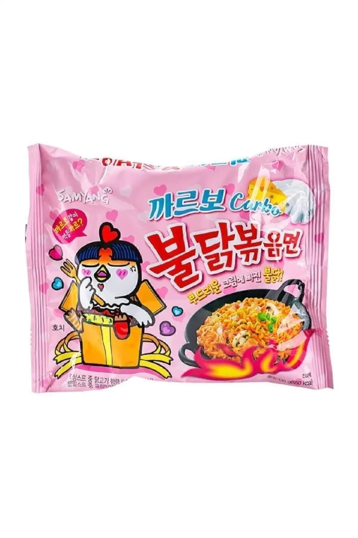 Samyang Buldak 3x Baharatlı Erişte ve Karbon Ramen Karşılaştırması 2