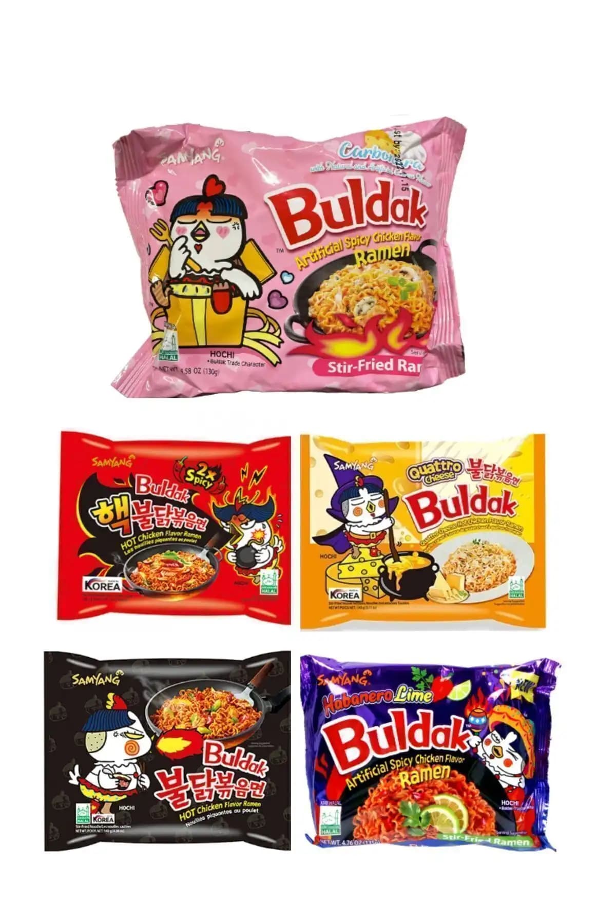Samyang Buldak ve Hot Chicken Ramen Karşılaştırması: Lezzet ve Acılık Farkları 1