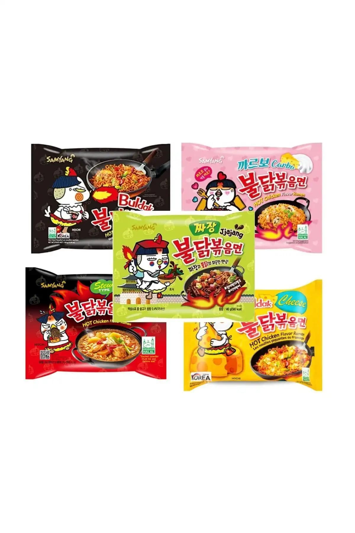 Samyang Buldak ve Hot Chicken Ramen Karşılaştırması: Lezzet ve Acılık Farkları 2