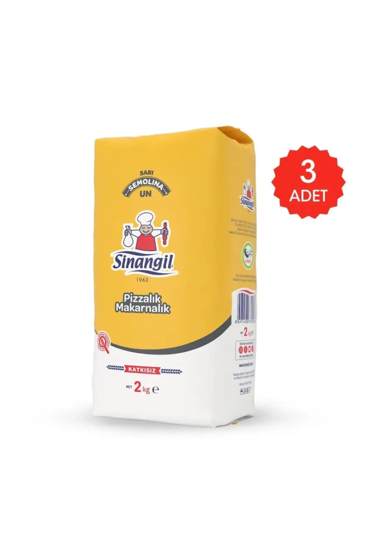 Sinangil Sarı Semolina Unu: Yüksek Proteinli, İri Partiküllü Hamur İçin Uygun Un