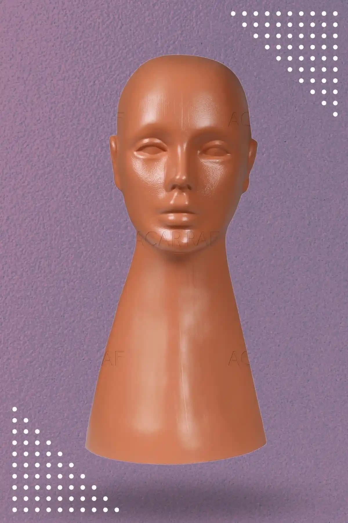 Acar Raf Kaliteli ve Çok Yönlü Teşhir Mankeni Türkiye Üretimi 38 cm Boyutlarıyla