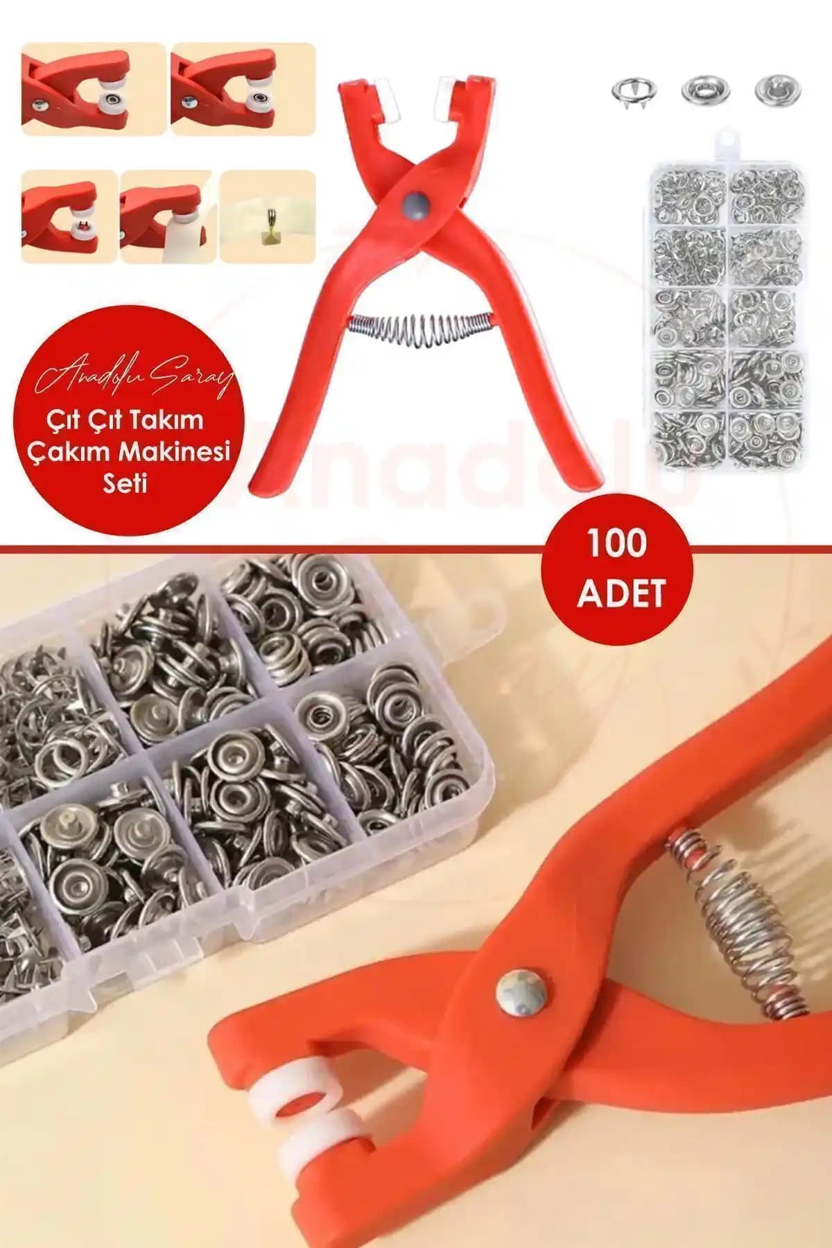 Anadolu Saray ve Genel Markalar Çıt Çıt Takma Makinesi Karşılaştırması