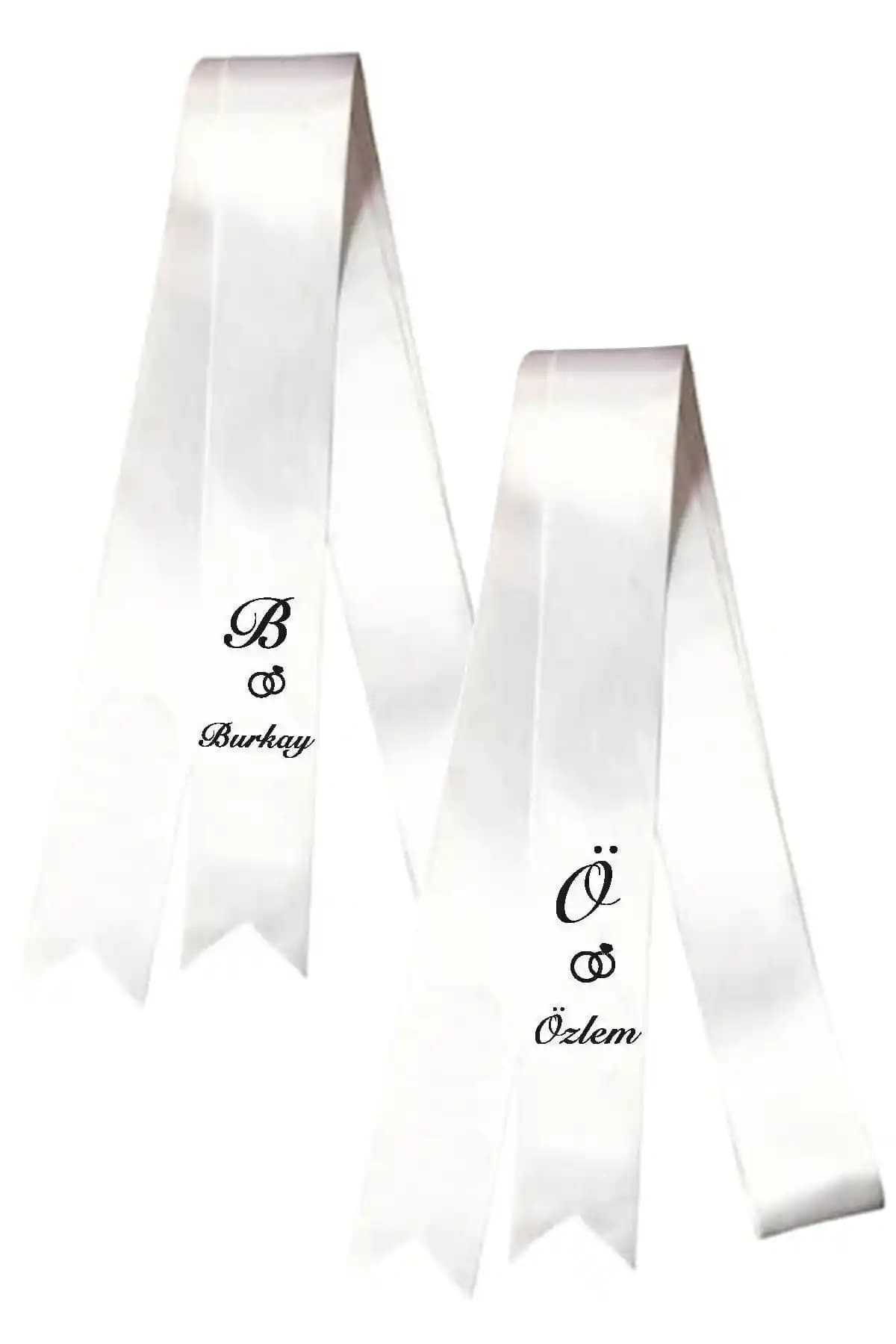 Artcrelier ve nuksoc markalı nişan ve düğün kurdeleleri karşılaştırması