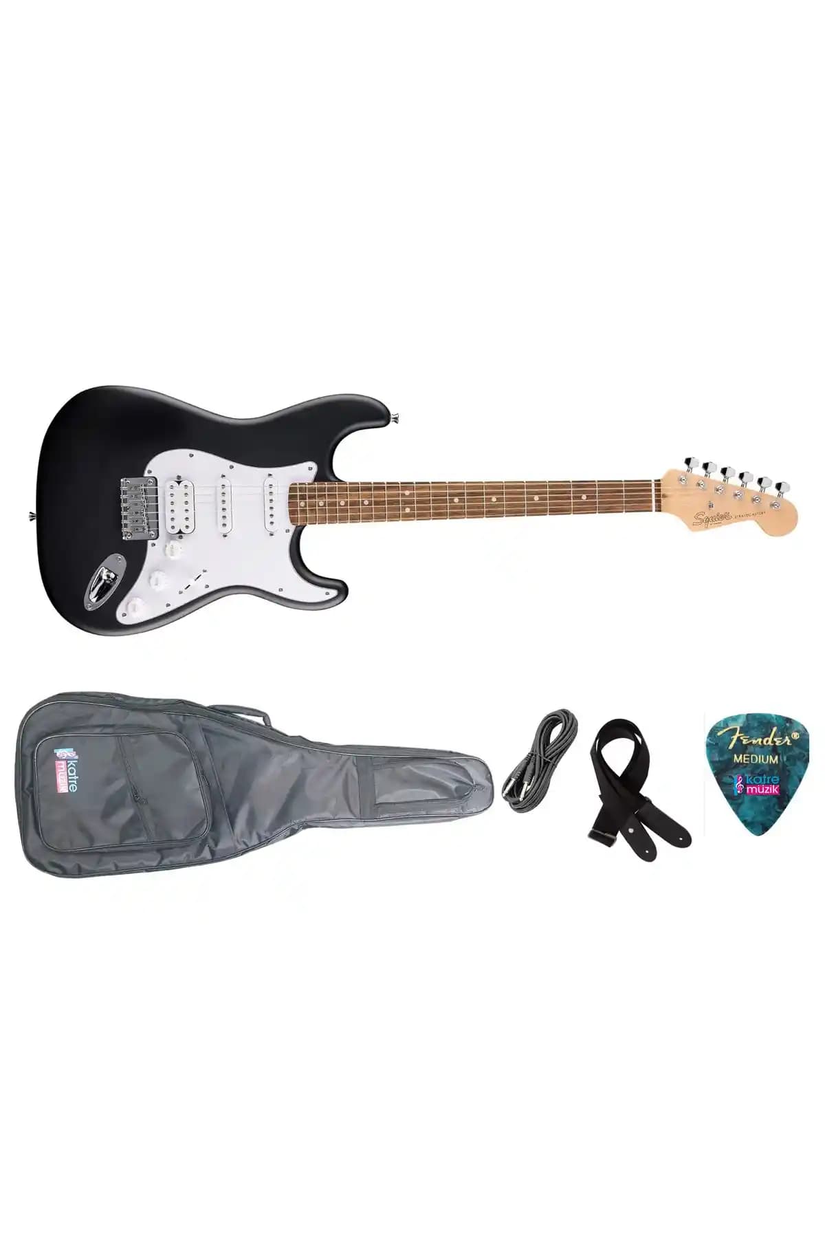 Fender Squier Debut Strat HSS Elektro Gitar: Başlangıç Seviyesine Uygun Çok Yönlü Enstrüman