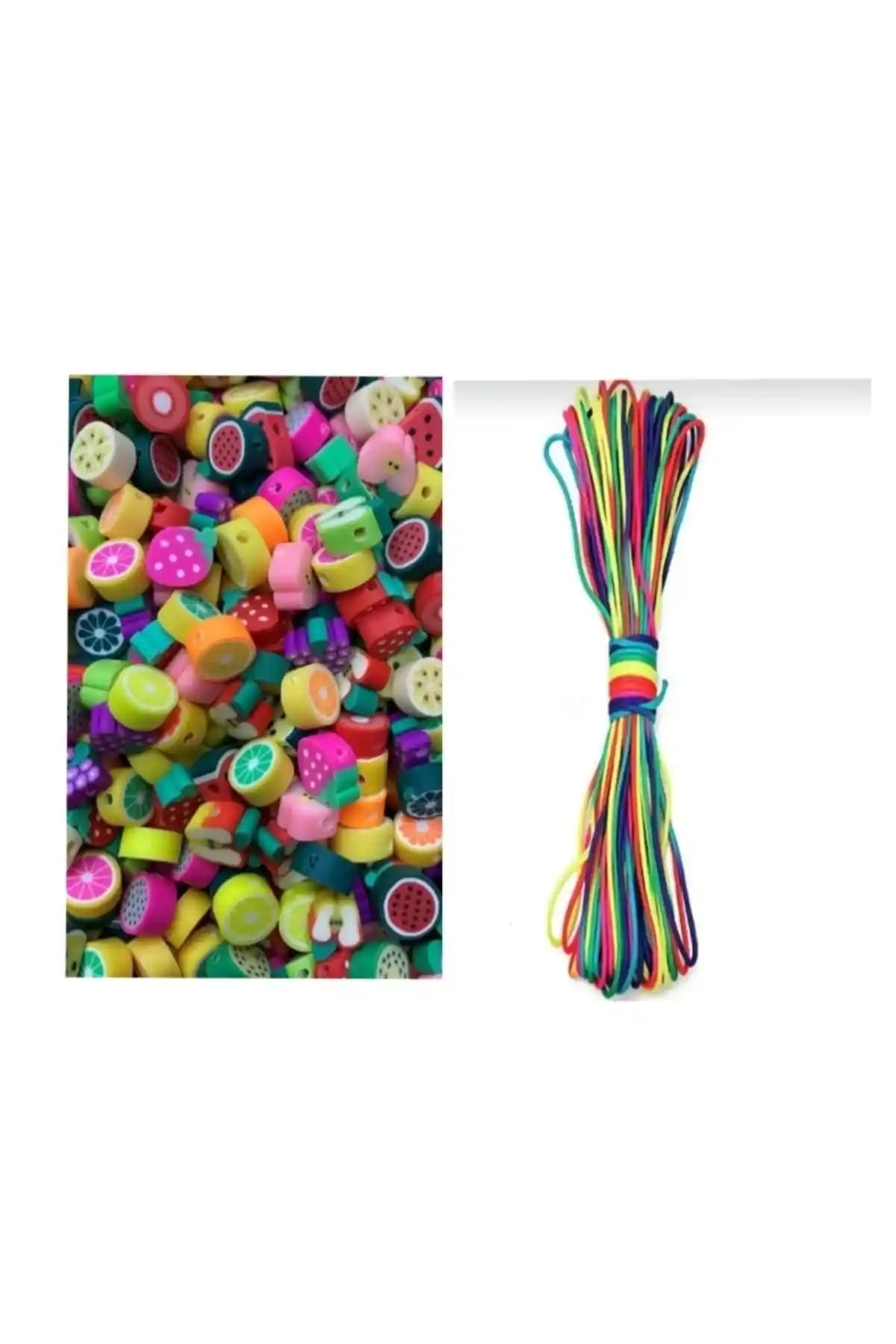 Hasan Erdoğan Marka El İşi ve Takı Yapım Seti Renkli Boncuklar ve Paraşüt İpi ile Çok Yönlü Kullanım