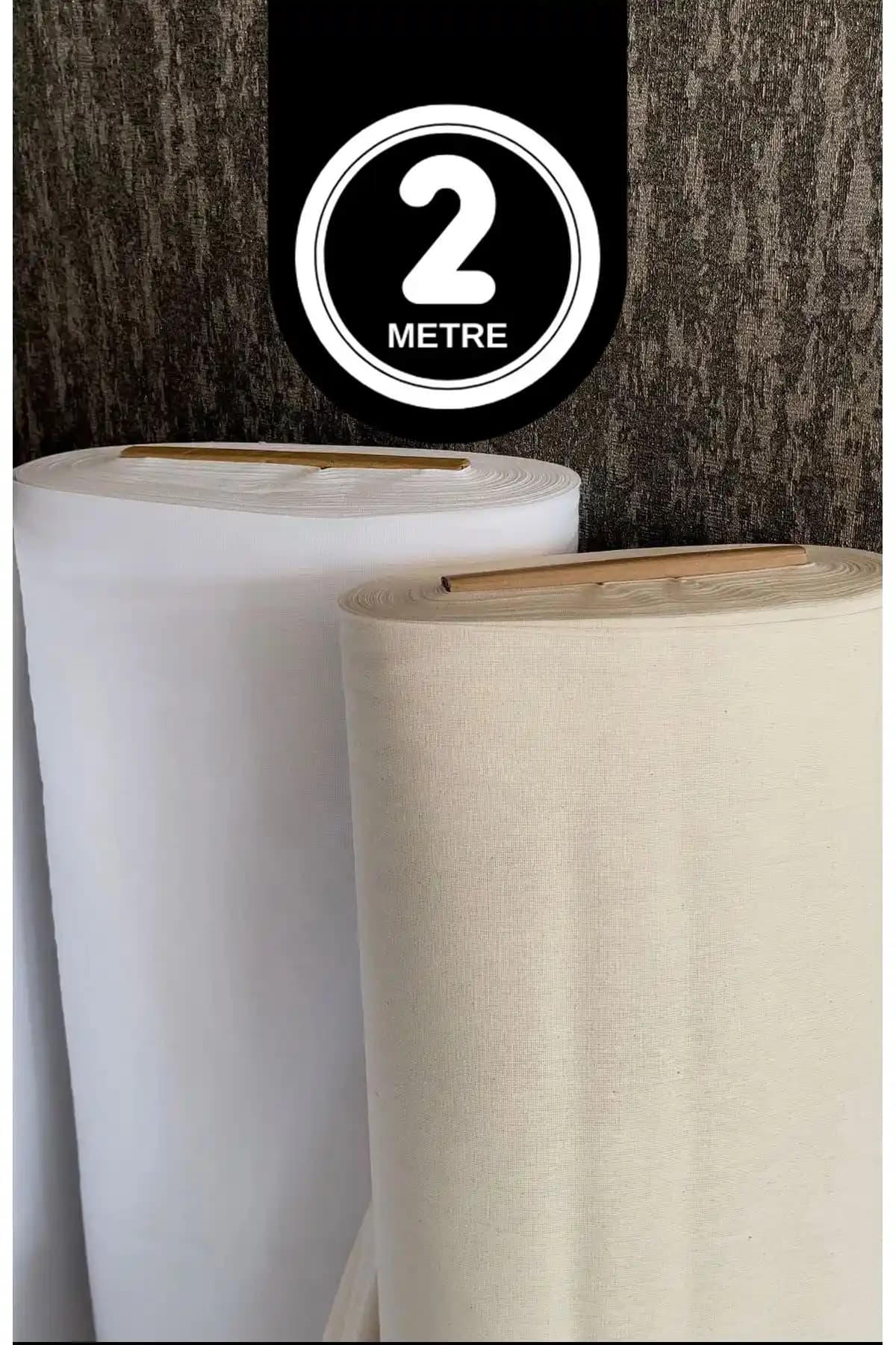 KAMİZ 2 Metre Amerikan Bezi Kumaşı Ev Dekorasyonu ve El İşi İçin Uygun