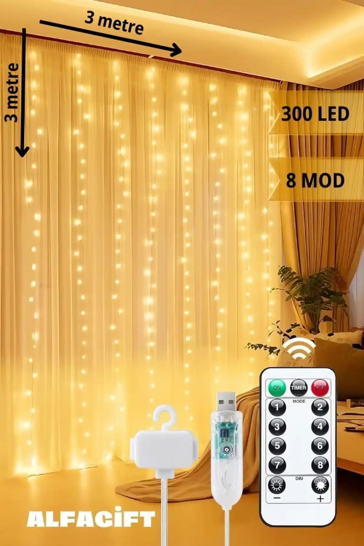 LED perde ışıkları karşılaştırması: ALFAGİFT ve Yopigo modellerinin özellikleri ve seçim rehberi