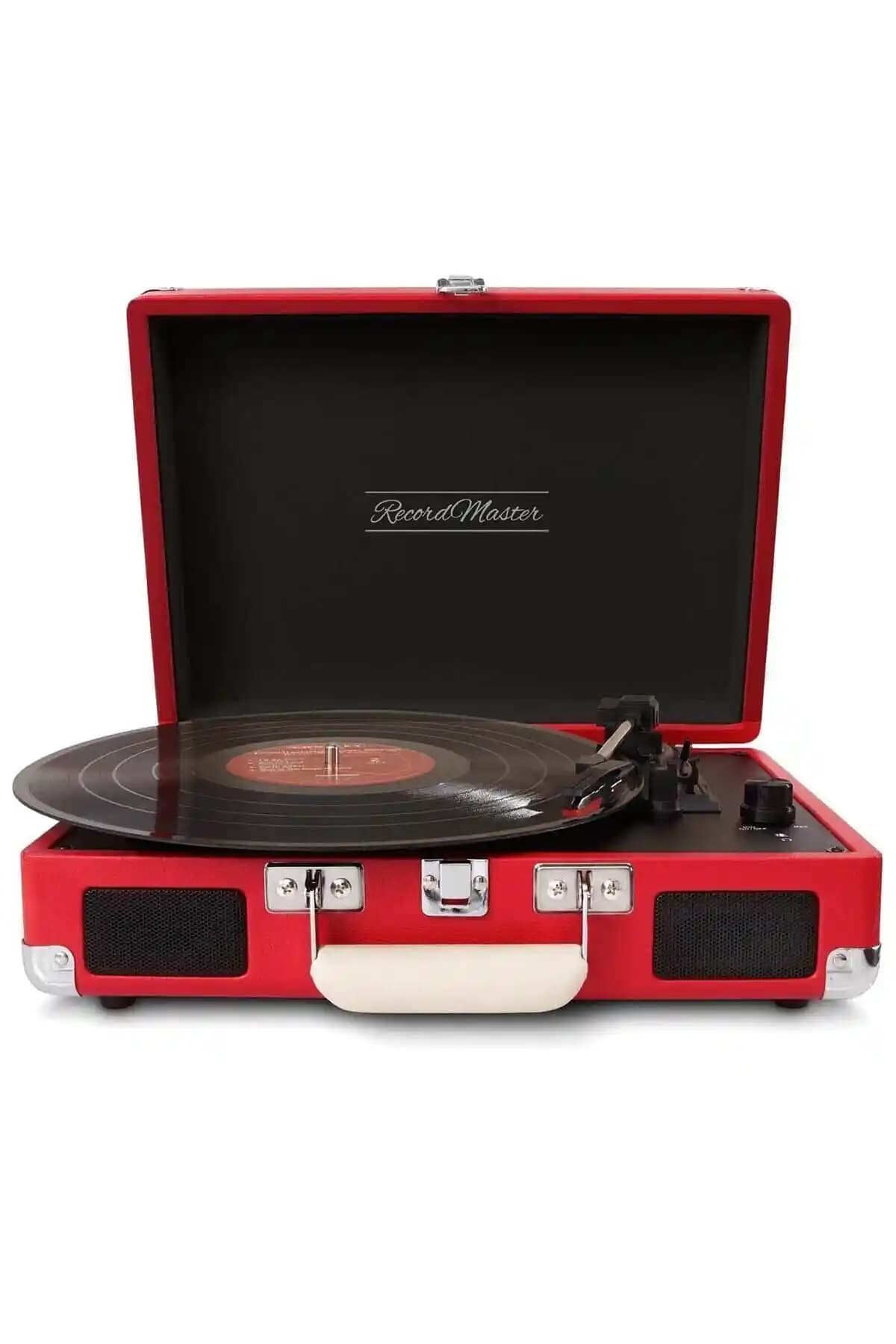 Record Master T310ch Kırmızı Plak Çalar: Şık Tasarım ve Üstün Fonksiyonellik