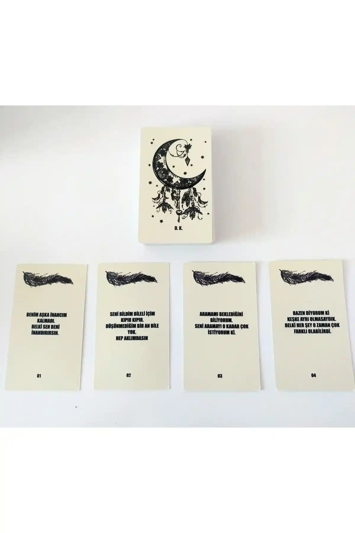 Tarot Eril Dişil Konuşturma Kartları: Enerji Dengeleyici ve Estetik Tarot Seti