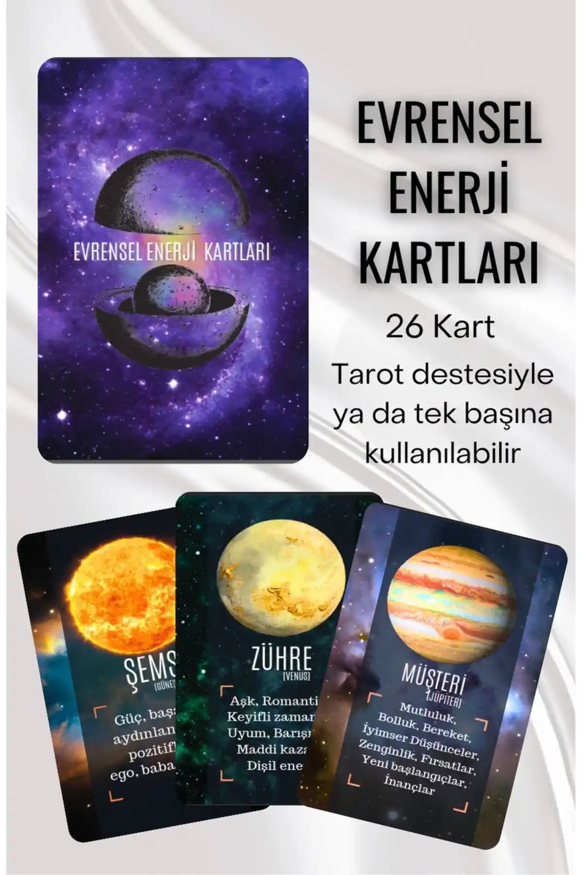 Tarot Serüveni Evrensel Enerji Kehanet Kartları: Yüksek Kaliteli ve Enerji Dengeleyici Rehber