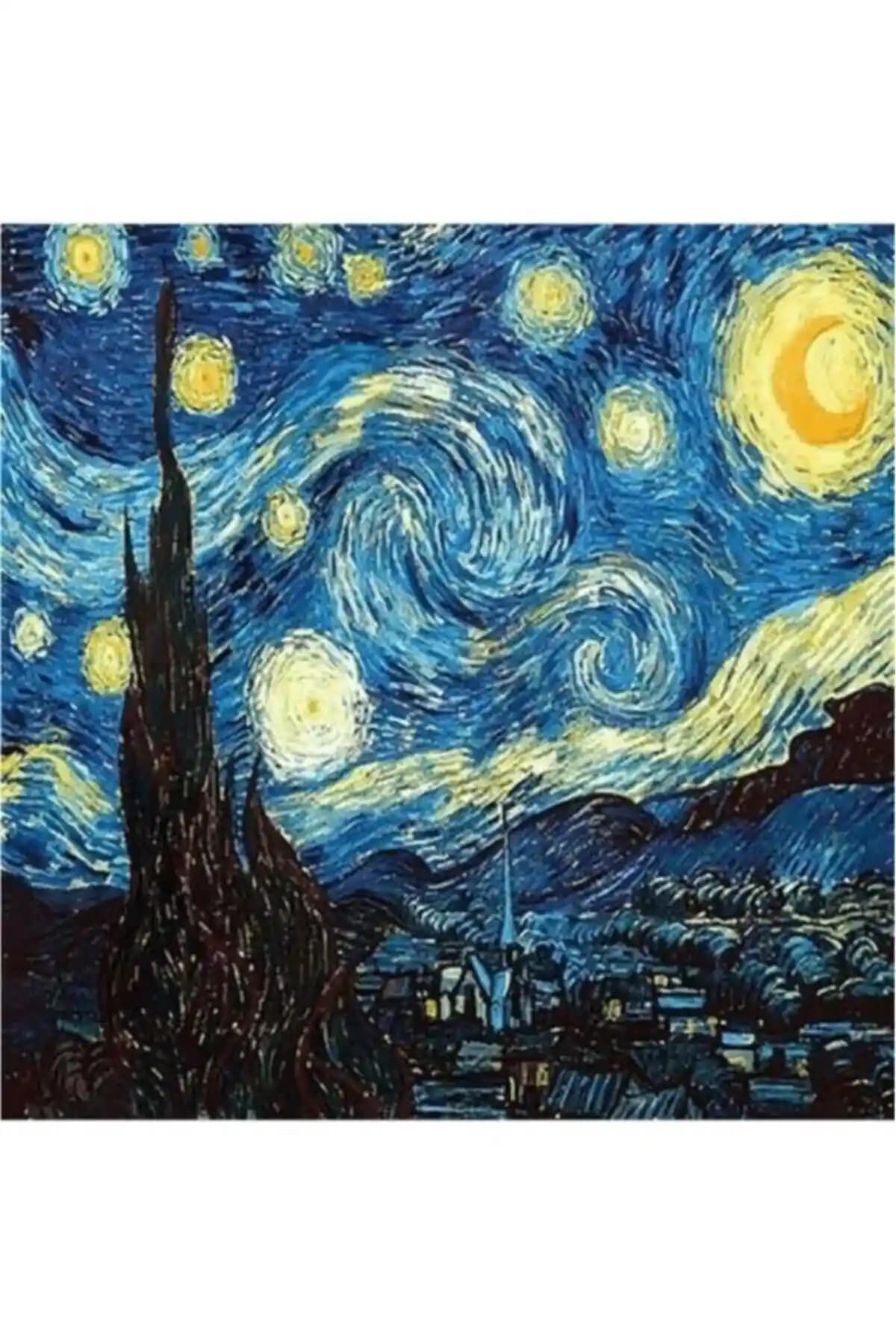 Van Gogh'un Yıldızlı Gece Eseri ile Ev Dekorasyonunuzu Zenginleştirin