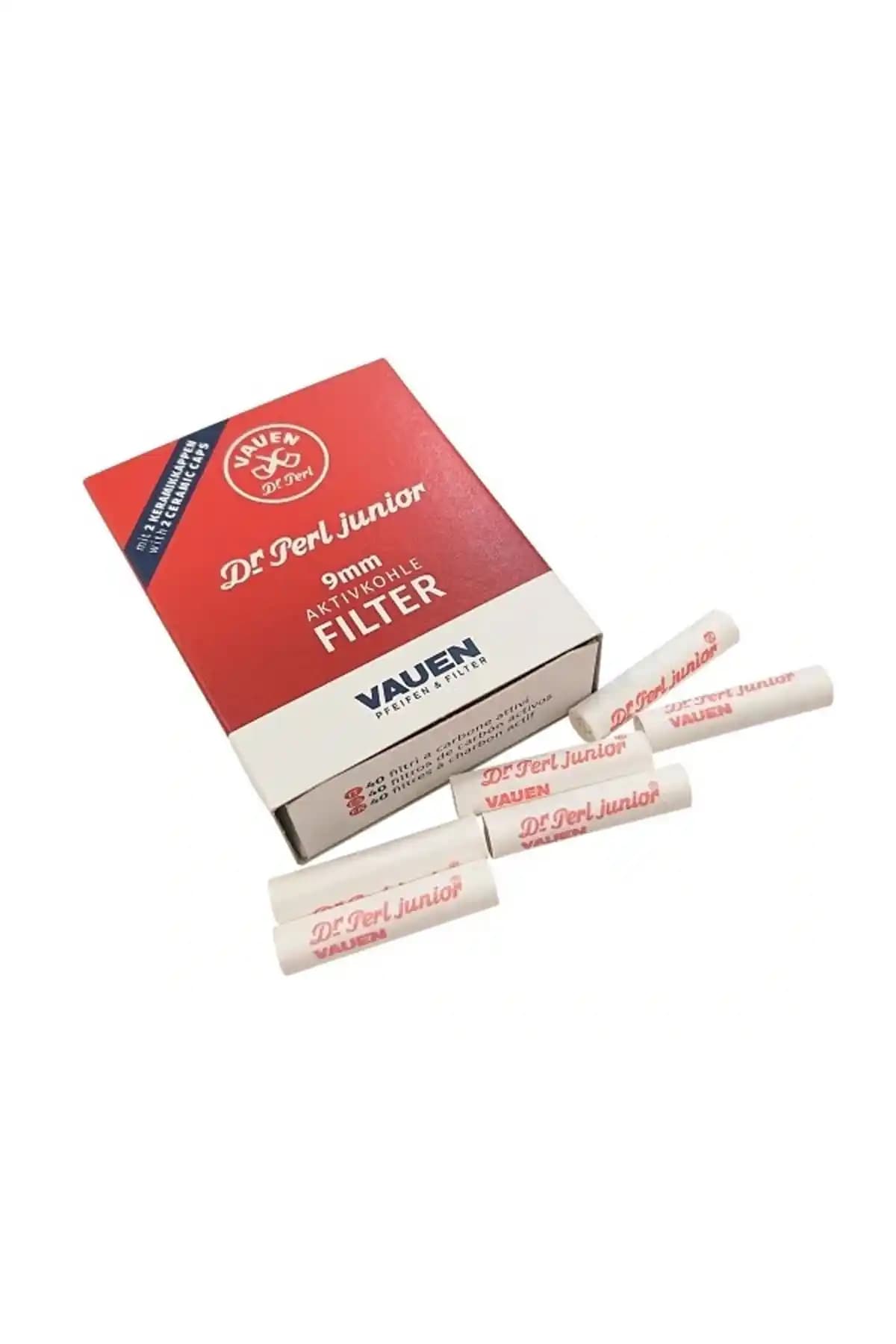 VAUEN 40'lı Dr. Perl Junior 9 Mm Pipo Filtresi Kalite ve Konfor Sunar