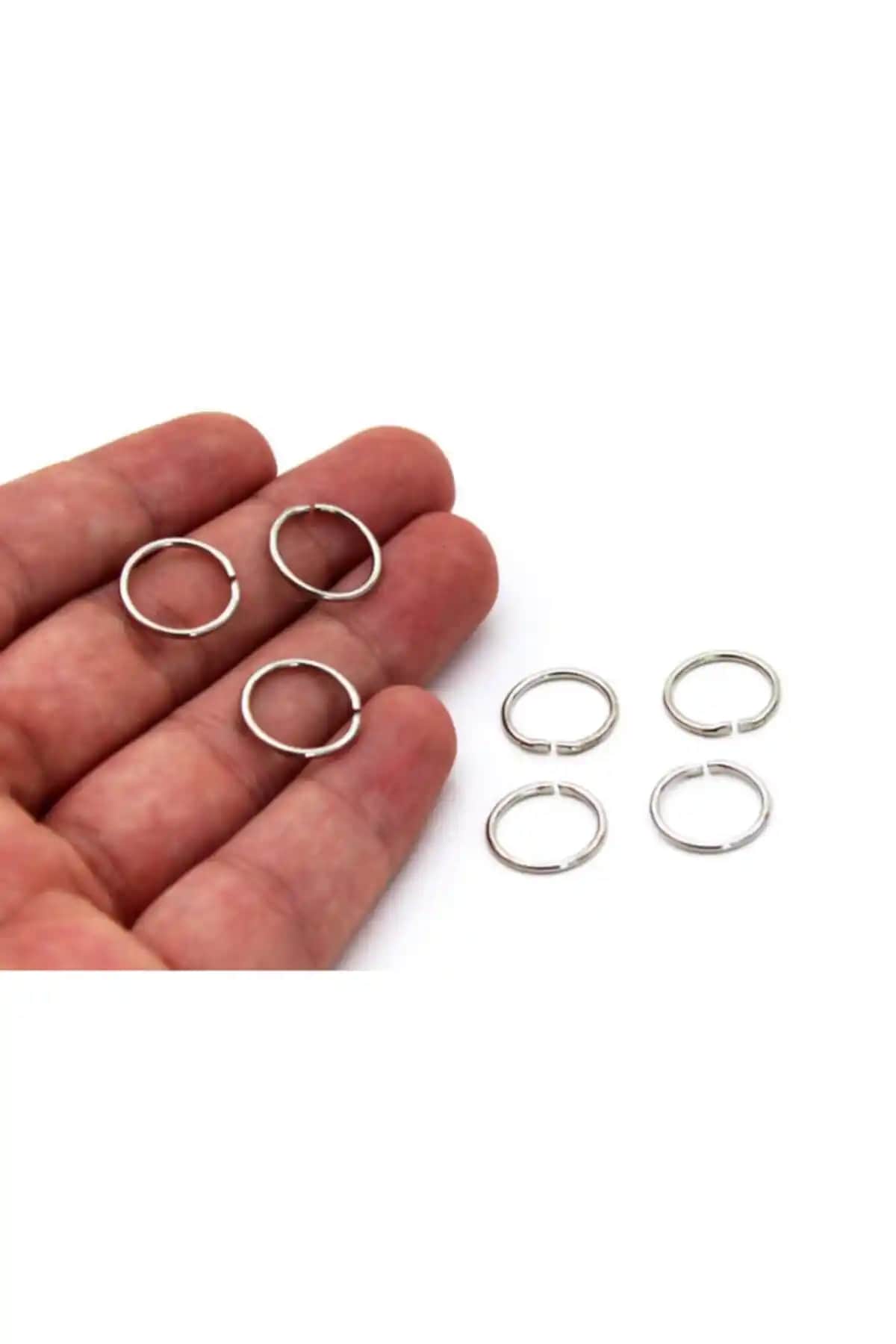 YFHOBİ 14 mm Kalın Montaj Halkası Seti: Dayanıklı ve Estetik Takı Yapım Aksesuarları