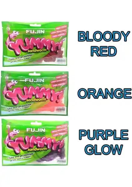 Balıkçılıkta Silikon Yemler: Fujin Yummy Sandworm ve Han Fish Gurt Karşılaştırması