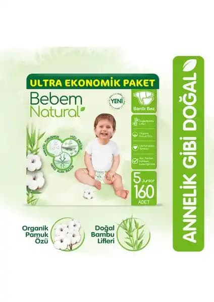 Bebem Natural ve Pure Baby Organik Bebek Bezleri Karşılaştırması