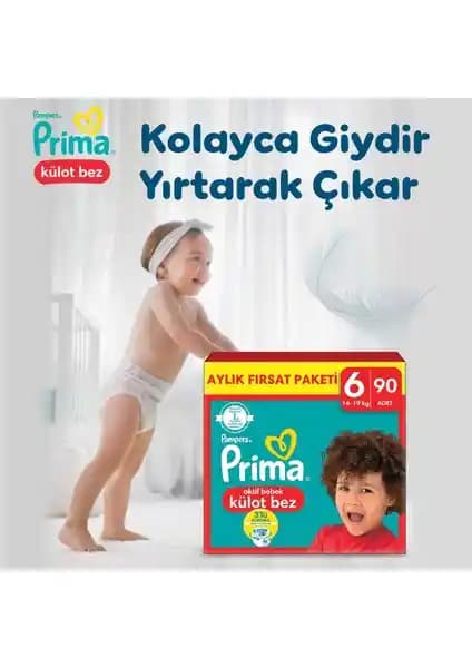 Prima Bebek Bezi Karşılaştırması: 6 ve 5 Beden Külot Bebek Bezlerinin Özellikleri ve Kullanıcı Yorumları