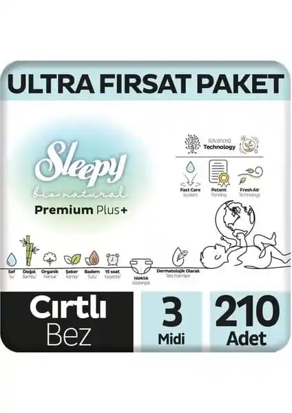 Sleepy Bio Natural Premium Plus Ultra ve Sleepy Natural Ultra Bebek Bezleri Karşılaştırması