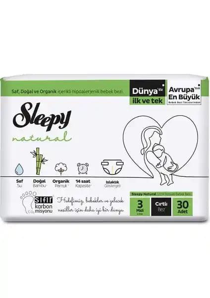 Sleepy Natural 3 Midi ve Sleepy Sensitive Bebek Bezi Karşılaştırması