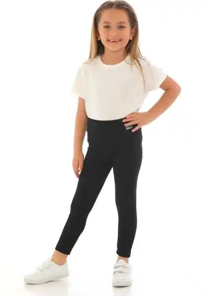 Zepkids Kız Çocuk Taytları Karşılaştırması: Siyah Fitilli ve Çağla Yeşili Modelleri