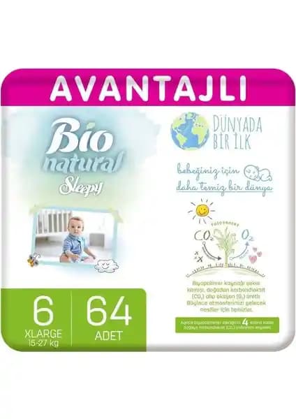 Sleepy Bio Natural Bebek Bezleri Karşılaştırması 6 ve 5 Numara Bebek Bezleri Özellikleri
