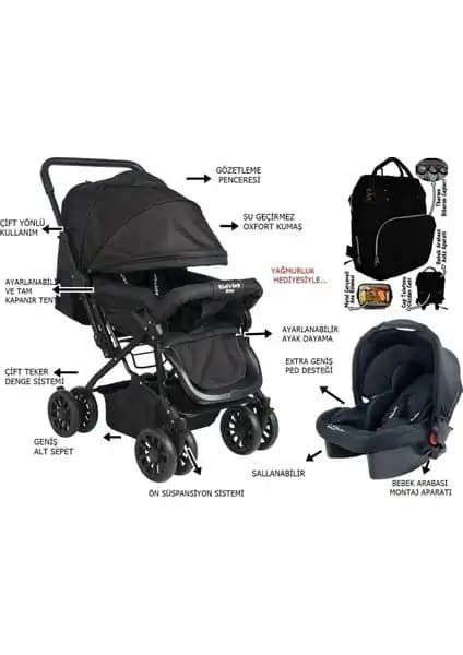Kanz s-Go ve Let's Go Baby Bebek Arabası Karşılaştırması ve Özellikleri 2