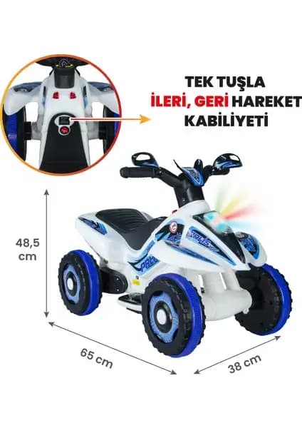 UJ Toys 6V Akülü ATV Modelleri Karşılaştırması: Güvenli ve Eğlenceli Sürüş Deneyimi 2